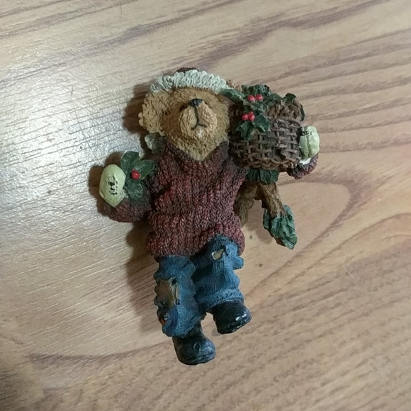 Boyd's Bear Figurine Planted Pot Container Lip (3) - Picture 7 of 8